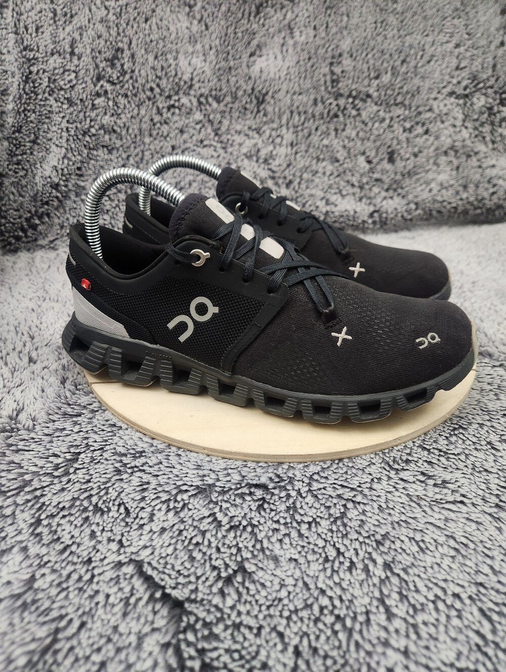 On Cloud X 3 Running Shoes Black Women's Size 8.5